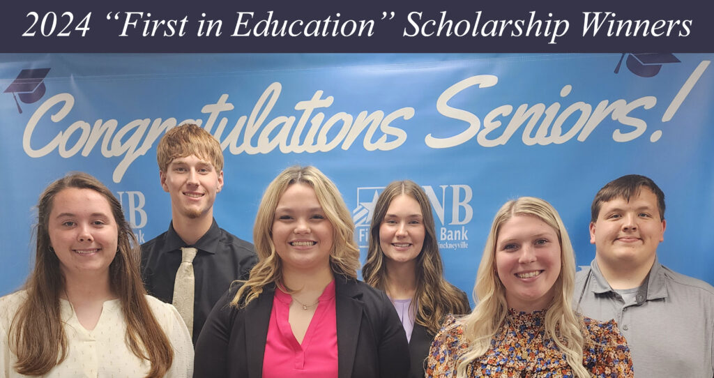 2024 first in education scholarship winners